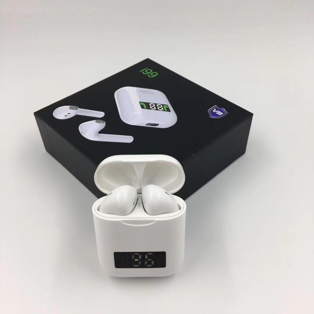 Hot Selling Twins Touch i99 V5.0 TWS Stereo Earbuds i99 Tws Earphone i99 Headphone With Charging Case Wireless Charging TWS